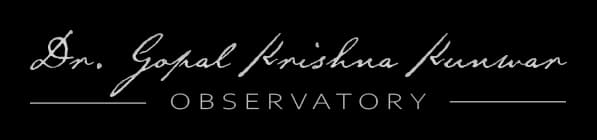Dr. Gopal Krishna Kunwar Observatory Logo