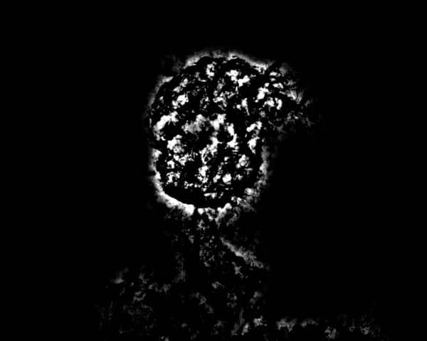 First dark-lane mask for IC 443, which also selected a ring of sky around the supernova shell