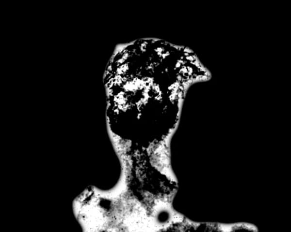 Fourth dark-lane mask for IC 443, which also covered the faint tail and surrounding clouds
