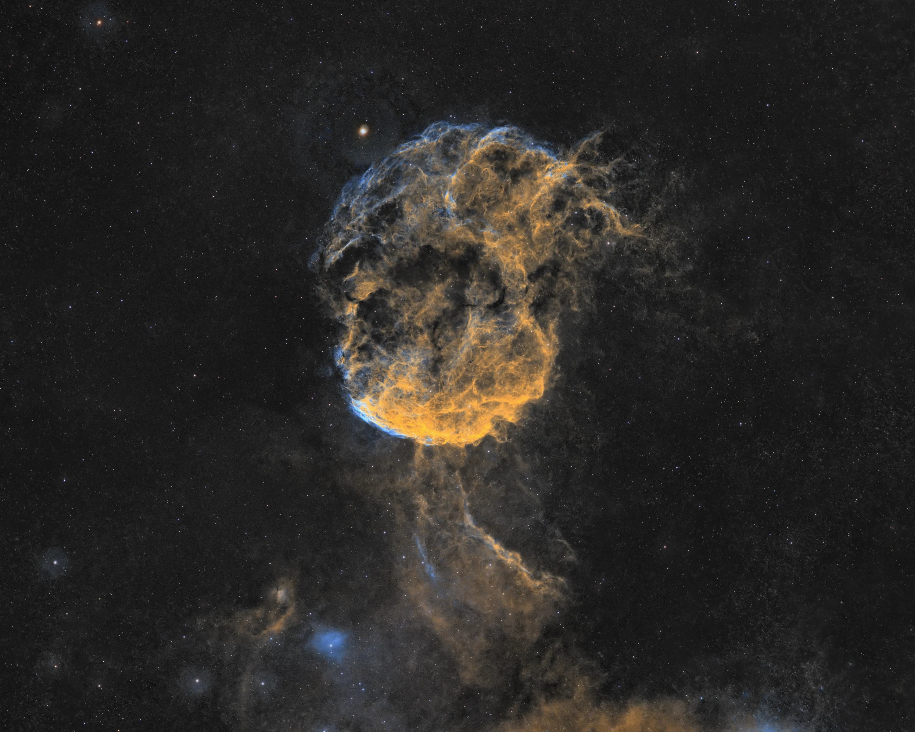 Thumbnail for Processing the Jellyfish Nebula (IC 443) with PixInsight and an AI Agent
